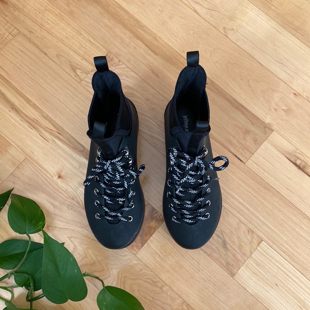 Jeffery Campbell Water Proof Boots Size 8
